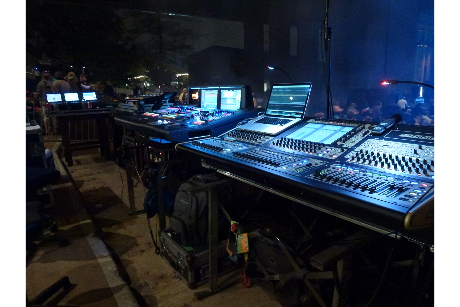 Mission Control at City Bisco - Mann Center; Philadelphia, PA.